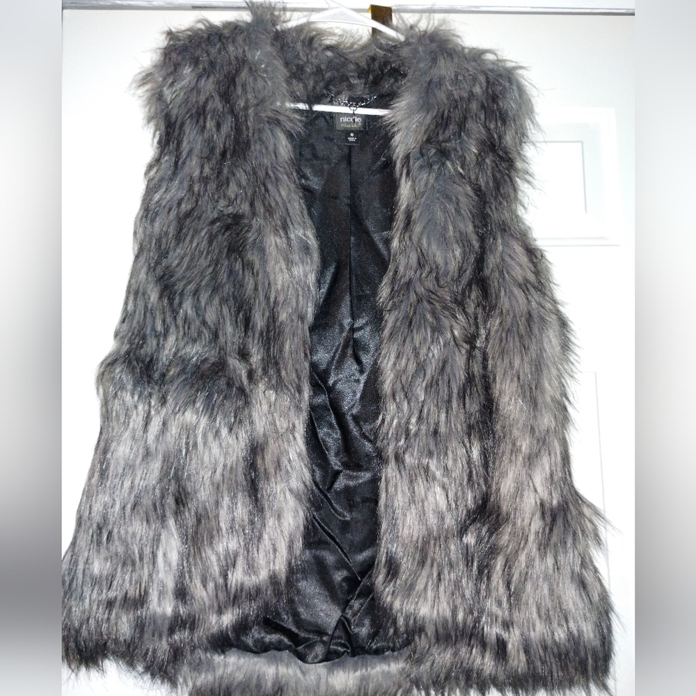 Nicole Furry Vest